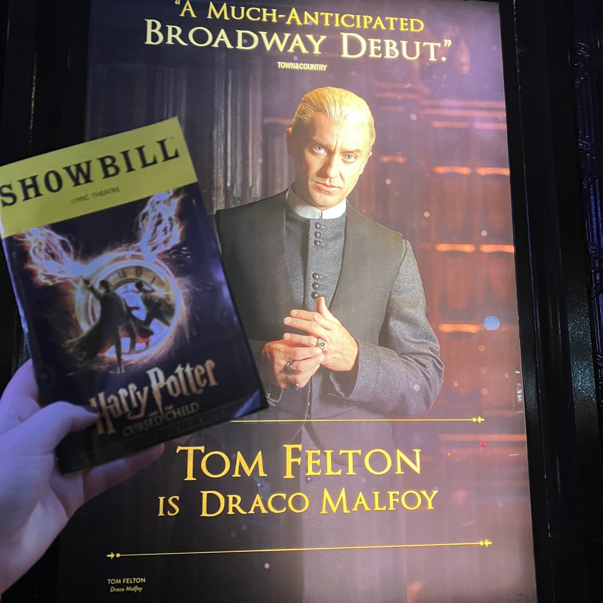 Tom Felton Brings Malfoy Magic to the Stage in “Harry Potter and the Cursed&nbsp;Child”