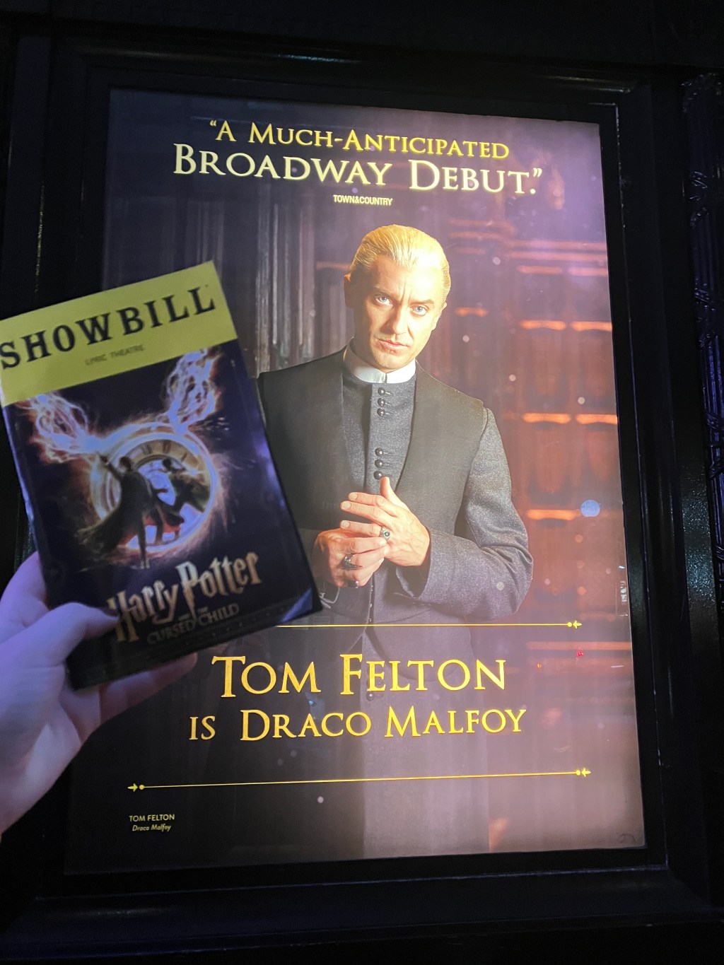 Tom Felton Brings Malfoy Magic to the Stage in “Harry Potter and the Cursed&nbsp;Child”